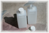250 ml HDPE-Leerflasche, naturfarben (Verschlu)